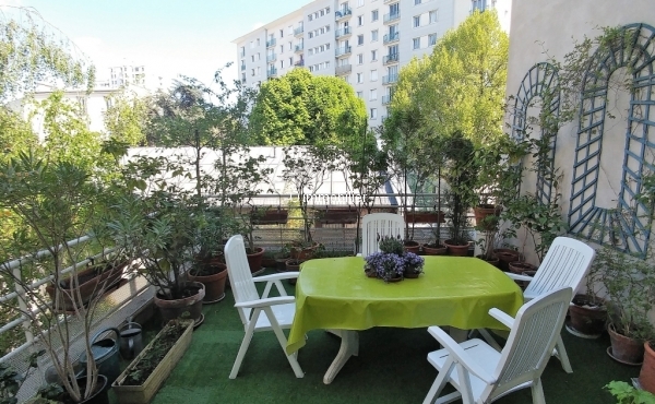 terrasse 22 m²