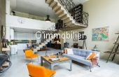 T2017-023, UNIQUE, LOFT de style LE CORBUSIER de 168 m² et 58 m² de jardin